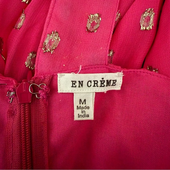 En Crème Pink And Gold Maxi Dress - Picture 8 of 10